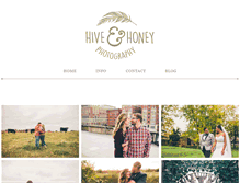 Tablet Screenshot of hiveandhoneyphotography.com